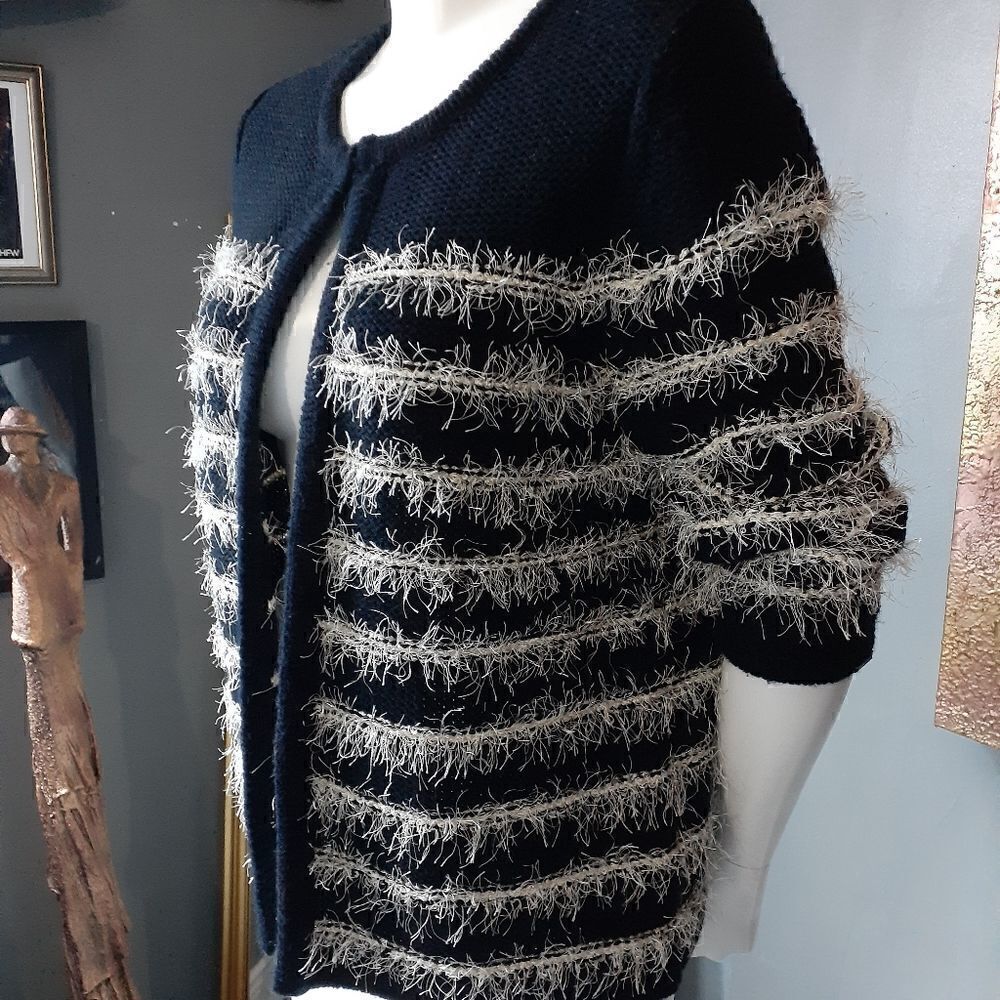 Dex Textured Knit Cardigan  - Picture 3 of 12